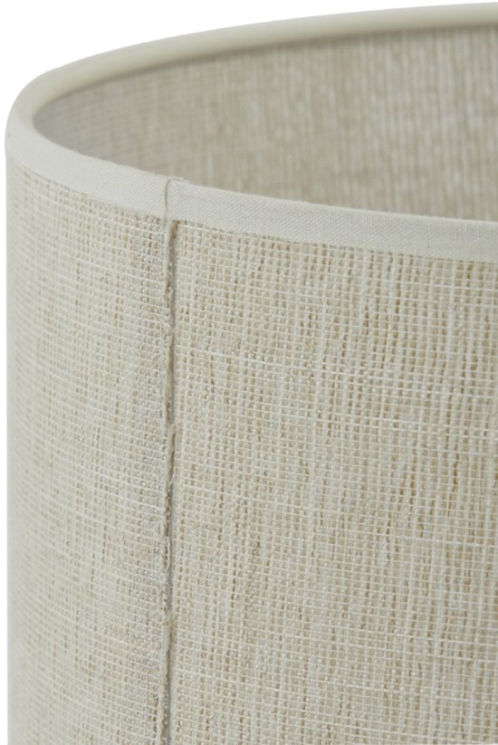 Light & Living Lampenkap Breska - 50x38x50 (BxHxD) - Textiel - Zandkleur