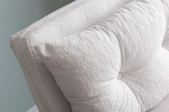 Asir - Bankbed - Slaapbank - 1-zitplaats - Crème