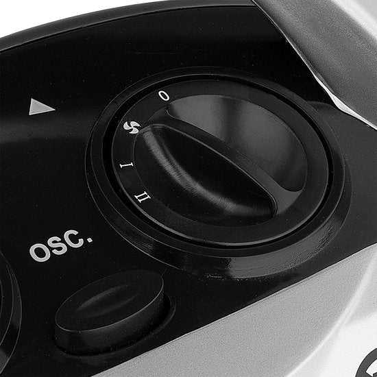 Tristar Elektrische Kachel KA-5038 - Ventilatorkachel - Met omvalbeveiliging en oververhittingsbeveiliging - Draaifunctie - 750W en 1500W - Grijs
