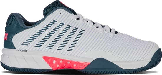 K-Swiss Hypercourt Express 2 Clay Tennisschoenen Heren - Wit/Stargazer/Navy Blaze - Maat 41.5