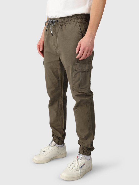 Brunotti - Lansons Herenbroek | Legergroen - XL