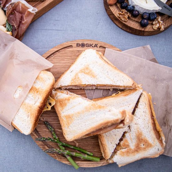 Toastzakken voor Broodrooster – Herbruikbaar – Ideaal voor Glutenvrij – Geen Kruimels – 3 Stuks