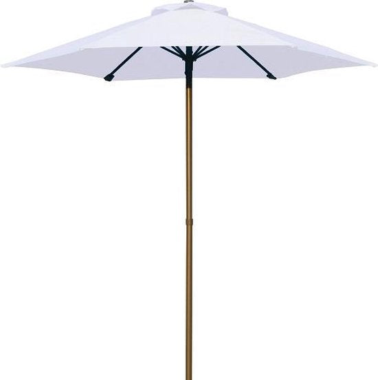PimXL Parasol - Ø200cm - Wit
