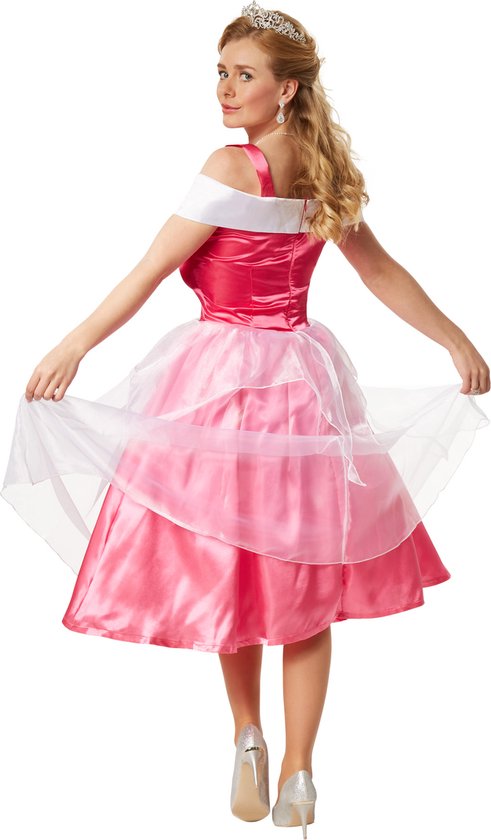 Dressforfun Kostuum prinses Aurora XXL - verkleedkleding kostuum halloween verkleden feestkleding carnavalskleding carnaval feestkledij partykleding - 301877