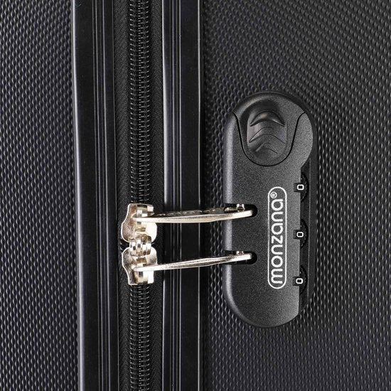 Monzana Hardcase Koffer Baseline - XL Zwart