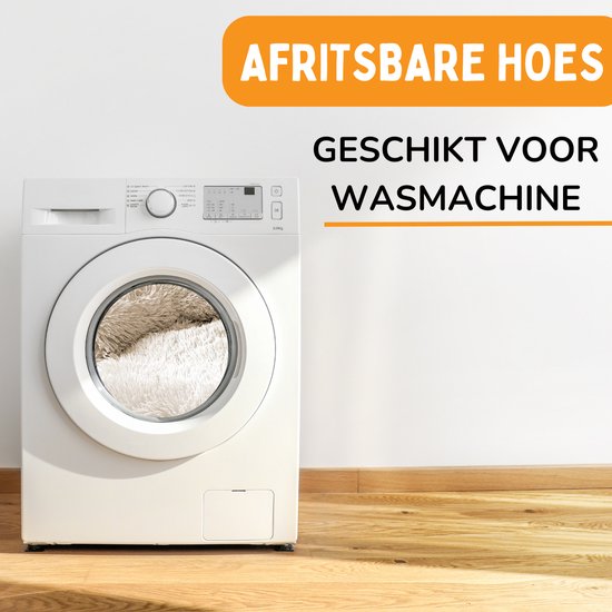 By Cee Cee Autostoel Hond Deluxe – Maat S – Veiligheidslijn - Foam Flakes Vulling - Afritsbare Hoes – Beige Polyester