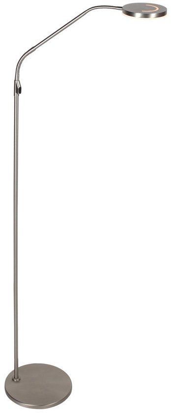 Steinhauer Exclusive - vloerlamp - Soleil2 - staal - kunststof metaal - design lamp - LED - 4389ST