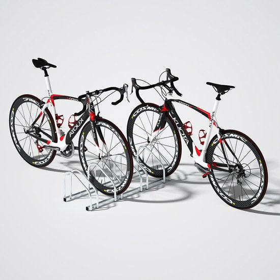 Monzana Fietsenrek 4 Fietsen - Bandbreedte 30-65mm - 37cm Wielafstand
