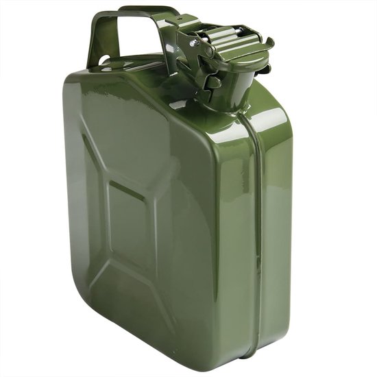 Monzana Jerrycan - Metaal - 5 liter Groen
