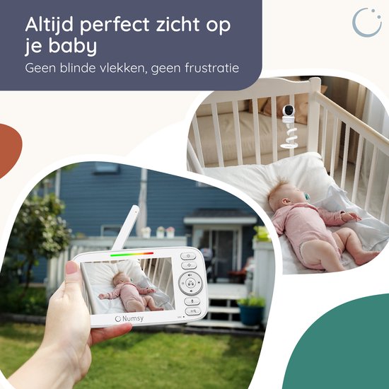 Numsy Babyfoonhouder - Babyfoon houder - Flexibele Camera Houder - Baby Camera - Babyfoon Standaard