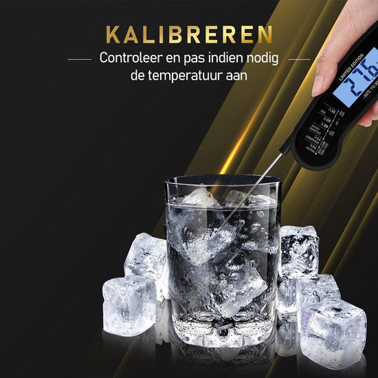 MostEssential Premium Vleesthermometer - BBQ Thermometer - Zwart
