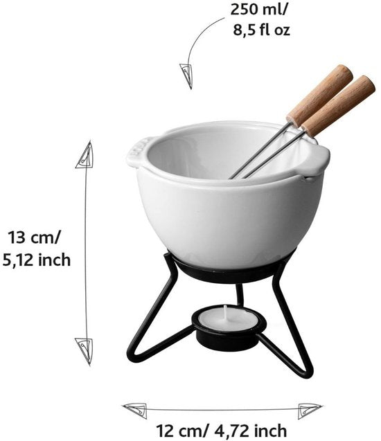 Boska Choco Fondue Petit Marie - Au bain-marie fondueset - 250 ml