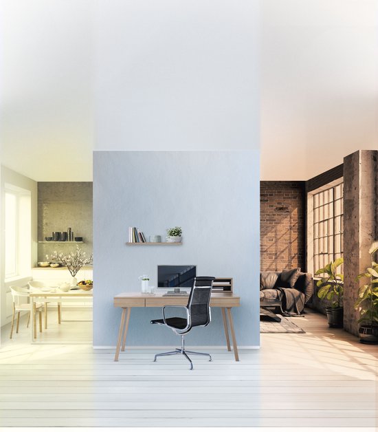 LEDVANCE Armatuur: voor plafond, SunHome Panelen / 2- W, 22-…24- V, stralingshoek: 11-, Tunable White, 22- … 5- K, behuizingsmateriaal: aluminium, IP2-