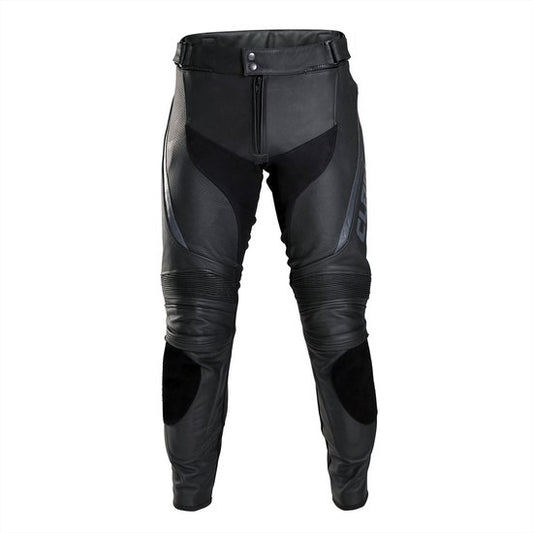 CLAW Timo Sport Combi Motorbroek Heren - Zwart Leer - Maat M