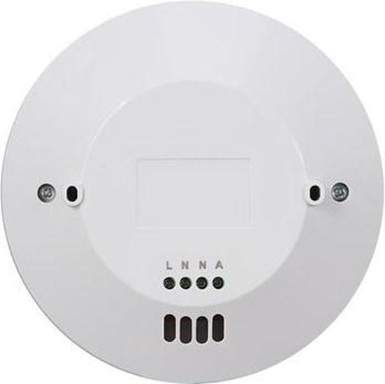 Perel Bewegingsmelder, PIR, 6 m detectiebereik, 360° detectiehoek, IP20, gebruik binnenshuis, plafondmontage, wit