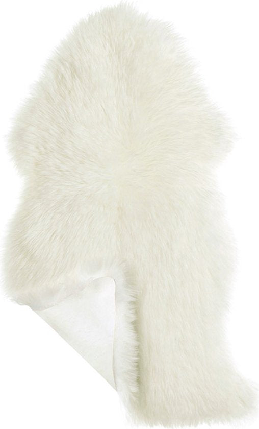 Home&Comfort Schapenvacht - Crème - 90x60 cm - Zacht & Warm Schapenvel