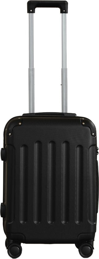 Pathsail® Handbagage Koffer 40L x 55CM - ABS - Lichtgewicht Trolley - Incl. TSA slot & Spinner wielen - Zwart