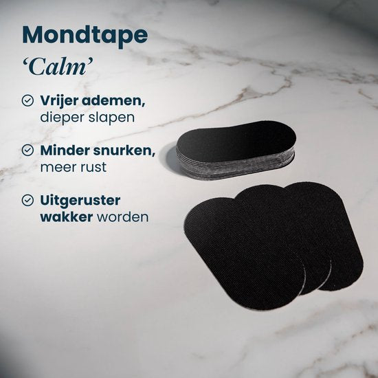 DreamCare Mondtape Calm - Anti-Snurk - Mond Tape - Snurken - Mond Tape - Slaap - Huidvriendelijk - 60 stuks