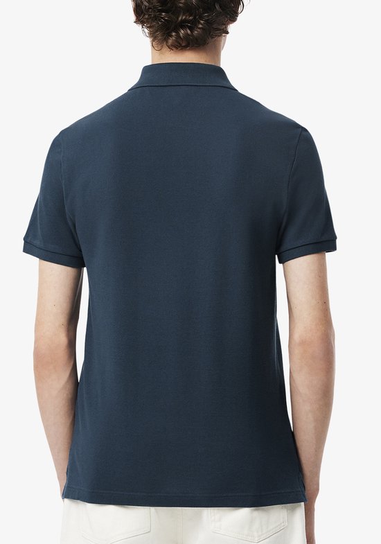 Lacoste Slim Fit Original Poloshirt - Korte Mouw - Blauw - Maat S