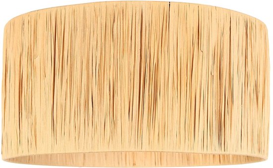 Lampenkap K1068CS van Steinhauer - Naturel seagrass, ⌀40cm, trendy design voor binnengebruik, E27 support, perfect voor elke lamp en interieur.