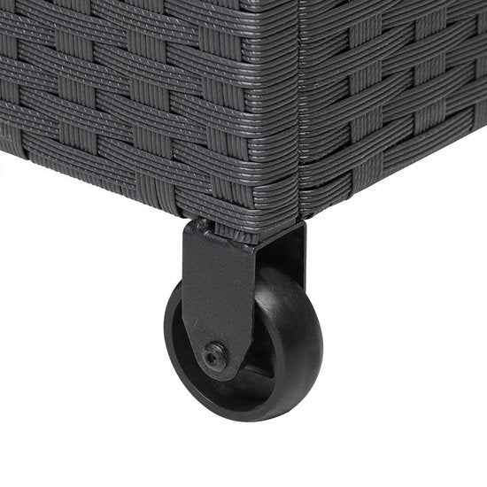 Casaria Opbergbox – Waterdicht – 150 x 77 x 73 cm – Zwart