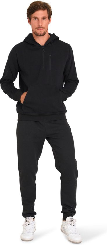 Mario Russo Trainingspak Achilles - Huispak - Joggingpak - Hoodie - Zwart - XXL