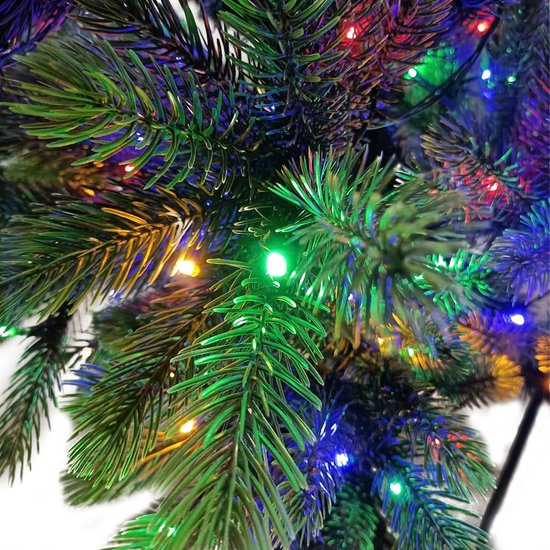 Wintervalley Trees - Kunstkerstboom Lucas met licht - 138x240cm - Groen