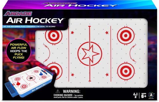 A Ambassador® Airhockey - Mini Airhockey - Arcade - Tafelmodel - Het grote speelgoedboek 2025