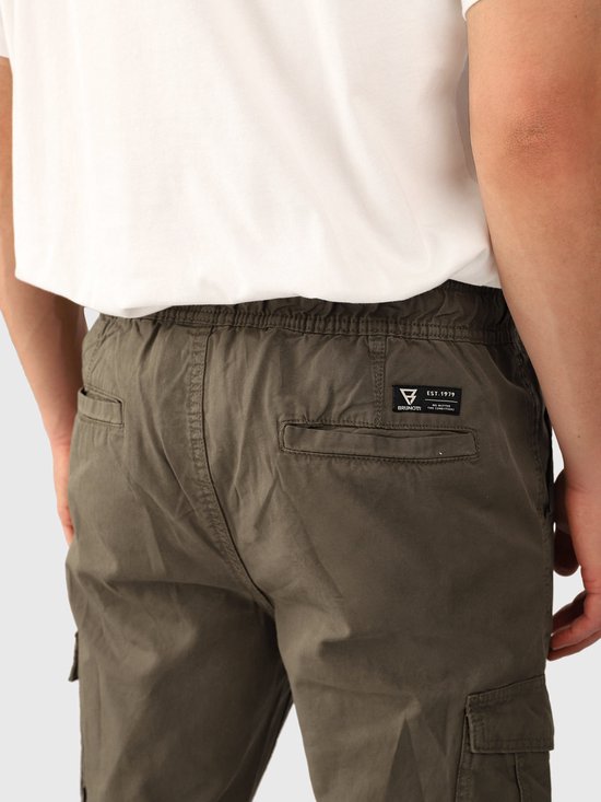 Brunotti - Lansons Herenbroek | Legergroen - XL