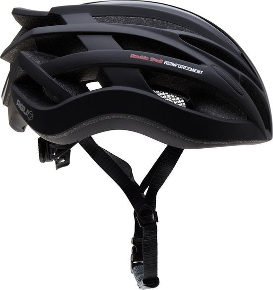 AGU Tesero Fietshelm - Zwart - L/XL - incl. insectennetje
