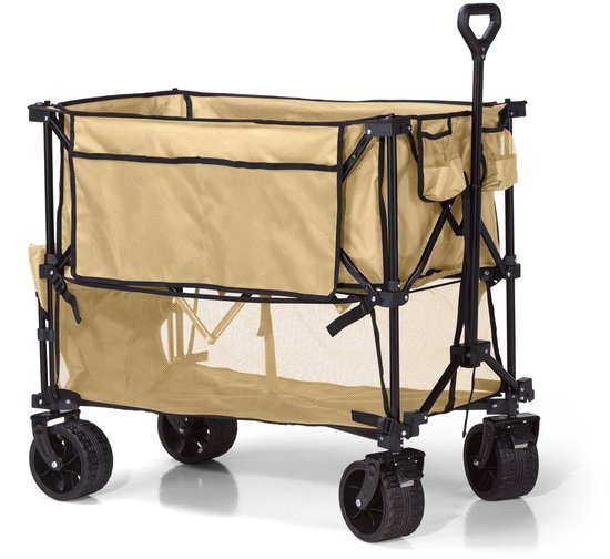 Mr Fold Bolderkar – XXL – Opvouwbaar – 400L – Beige