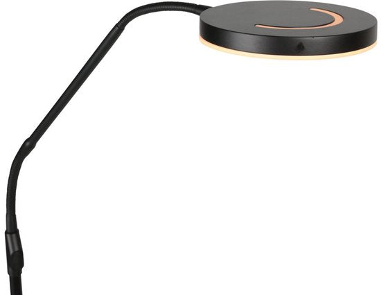 Steinhauer Exclusive - vloerlamp - Soleil2 - zwart - kunststof metaal - design lamp - LED - 4389ZW