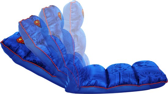 Trust GXT 718SM RAYZEE SUPERMAN – Vloer Gaming Stoel – Opvouwbaar – Zachte stoel – Superman