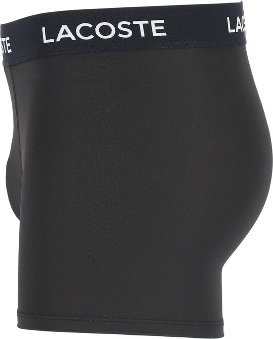 Lacoste Boxershorts Heren Microfiber Zwart 3-Pack - Maat L