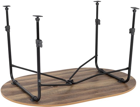Bo-Camp Tafel - Feather - Ovaal - 130x90 cm