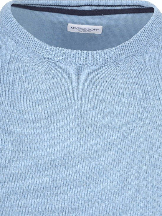 McGregor Trui Merinowol Ice Blauw - Maat XXL - Heren - Pullovers