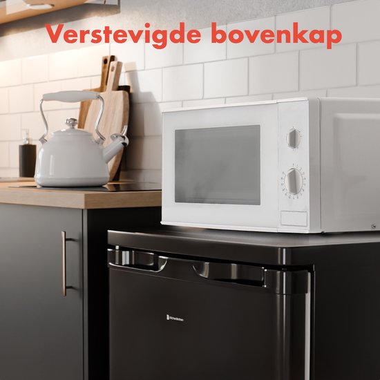 KitchenBrothers Koelkast – 127 Liter – 55 x 58 x 85 cm – Zwart