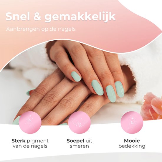 Moods Gellac 6-delige Set - Gellak Starterspakket - Gel Nagellak - 8ML - Mood Shifters - Gellac - Nagels - Chique Kleuren