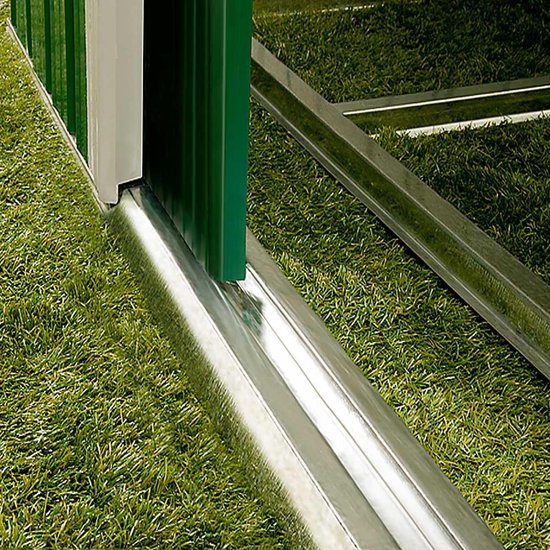 Metalen Tuinhuis - 5m² Fundering Schuifdeuren - 257 x 205 x 177,5 cm
