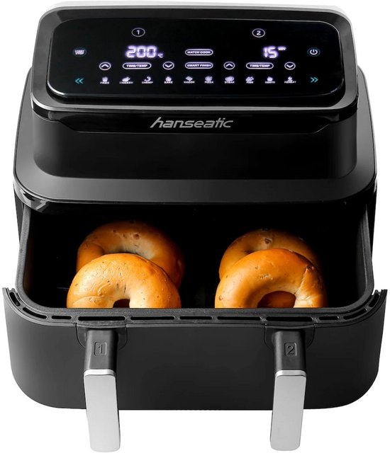 Hanseatic HAF212600D Heteluchtfriteuse 2 in 1