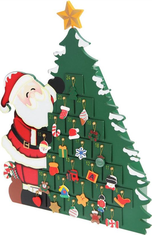 Spielwerk - Herbruikbare Adventskalender - Kerstboom 24 Deuren
