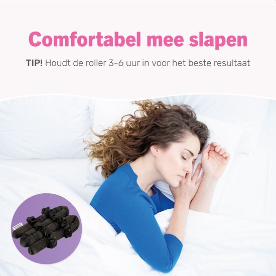 Soft & Silky Heatless curls - Satijn - Lint - Incl. 2 scrunchies en 1 haarklip - Haarrollers - Krulspelden - Krullen zonder hitte - Satijnen Haarkruller - Krullend haar producten