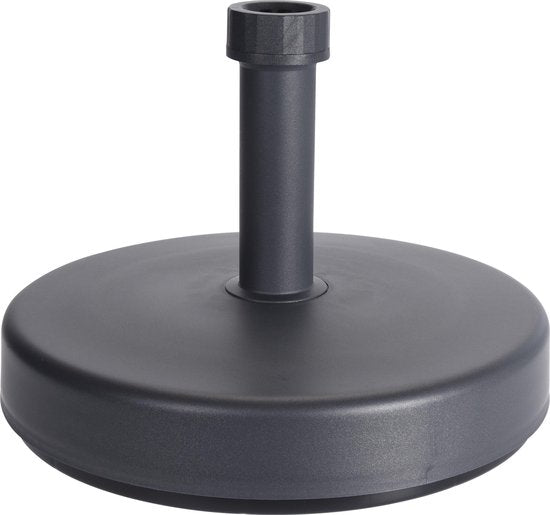 ProGarden Parasolvoet rond 46 cm grijs