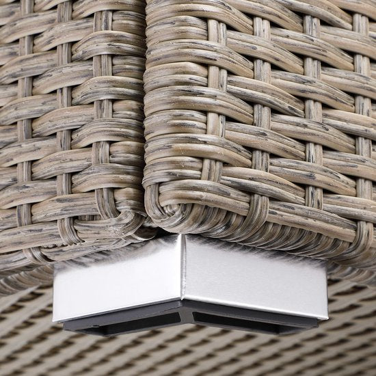 Casa Kussenbox - Tuinkist - Kussenopslagbox - Creme - 75x75x70cm