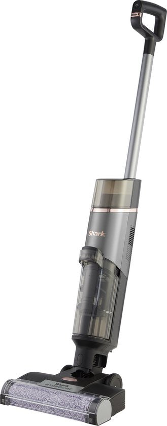 Shark HydroVac Draadloze 3-in-1 Vloerreiniger - Stofzuigen, Dweilen en Zelfreiniging - Steelstofzuiger met Dweilfunctie - Wet & Dry Dweilapparaat - WD210EU