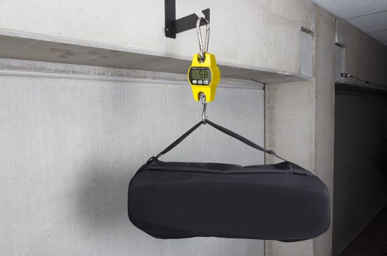 Perel Kraanweegschaal, digitaal, 300 g tot 300 kg, automatische uitschakeling, data-hold- functie, tarrafunctie, lcd-scherm