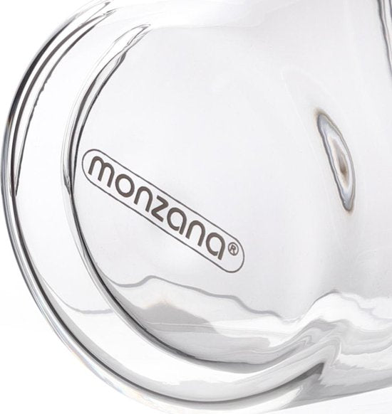 Monzana Theeglazen - Set van 4 Elk 250ml - Dubbelglas