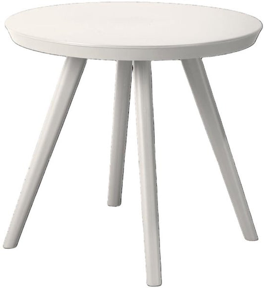 van der Meulen kindertafel kunststof pastel taupe rond 50,5cm speelgoed