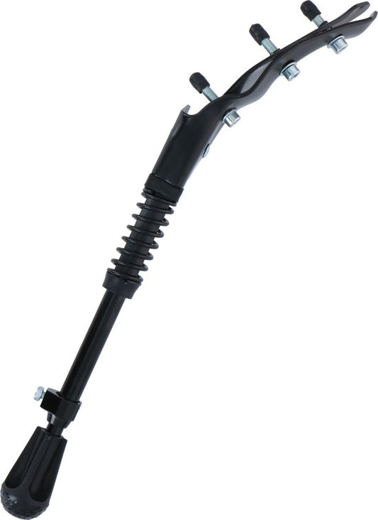 Bicycle Gear Fietsstandaard Achterwiel - Fiets Standaard voor Fietsen 24'' tot 28" - Standaard Fiets - Stads- en Racefietsen - in Lengte Verstelbaar - Max. 20KG - Staal - Zwart