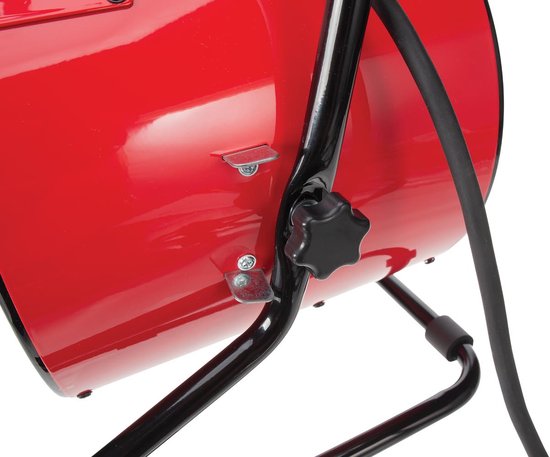 Perel Elektrische ventilatorkachel 3000W, 2 warmtestanden, thermostaat en koelstand, IP24, oververhittings- en kantelbeveiliging, compacte draagbare heater voor werkplaats, garage, schuur